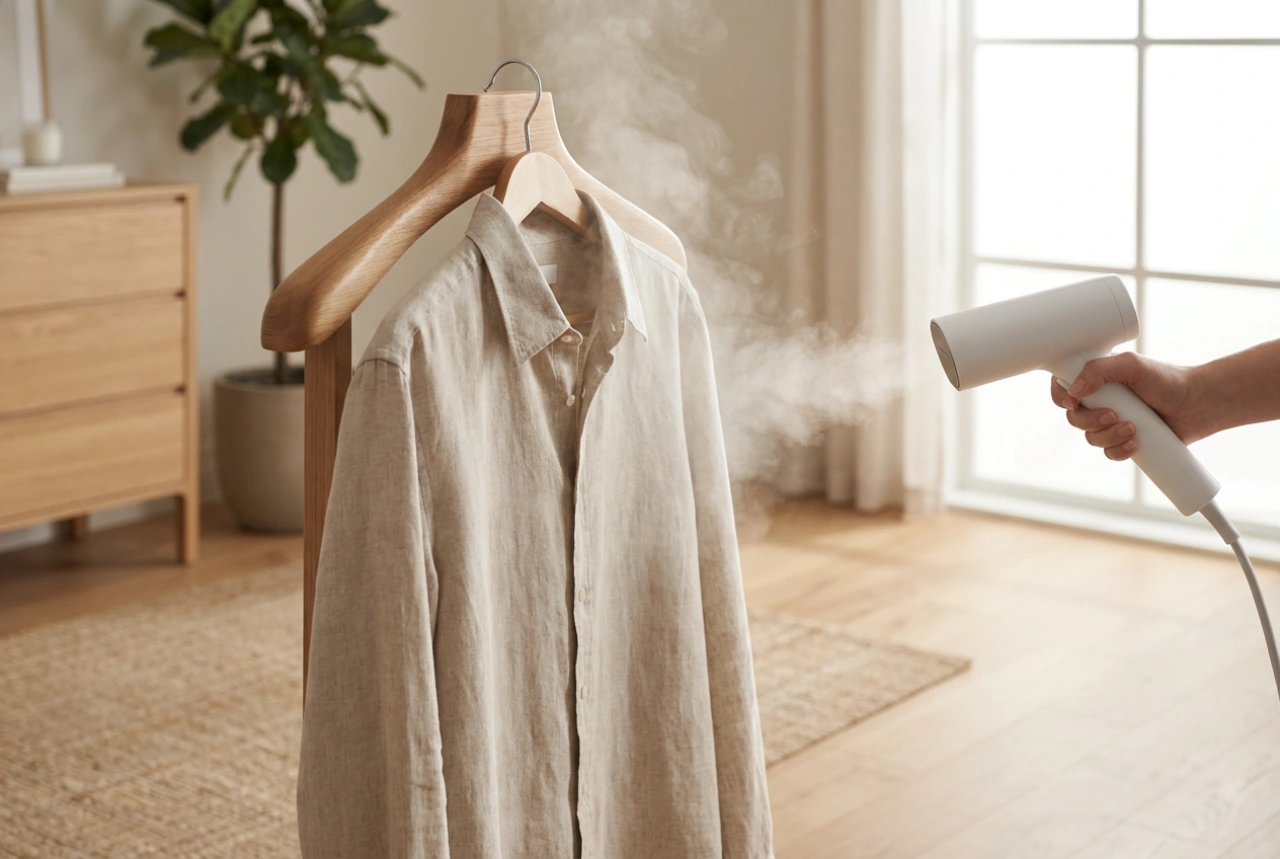 Vaporizador de prendas portátil para el refrescado diario de tu ropa