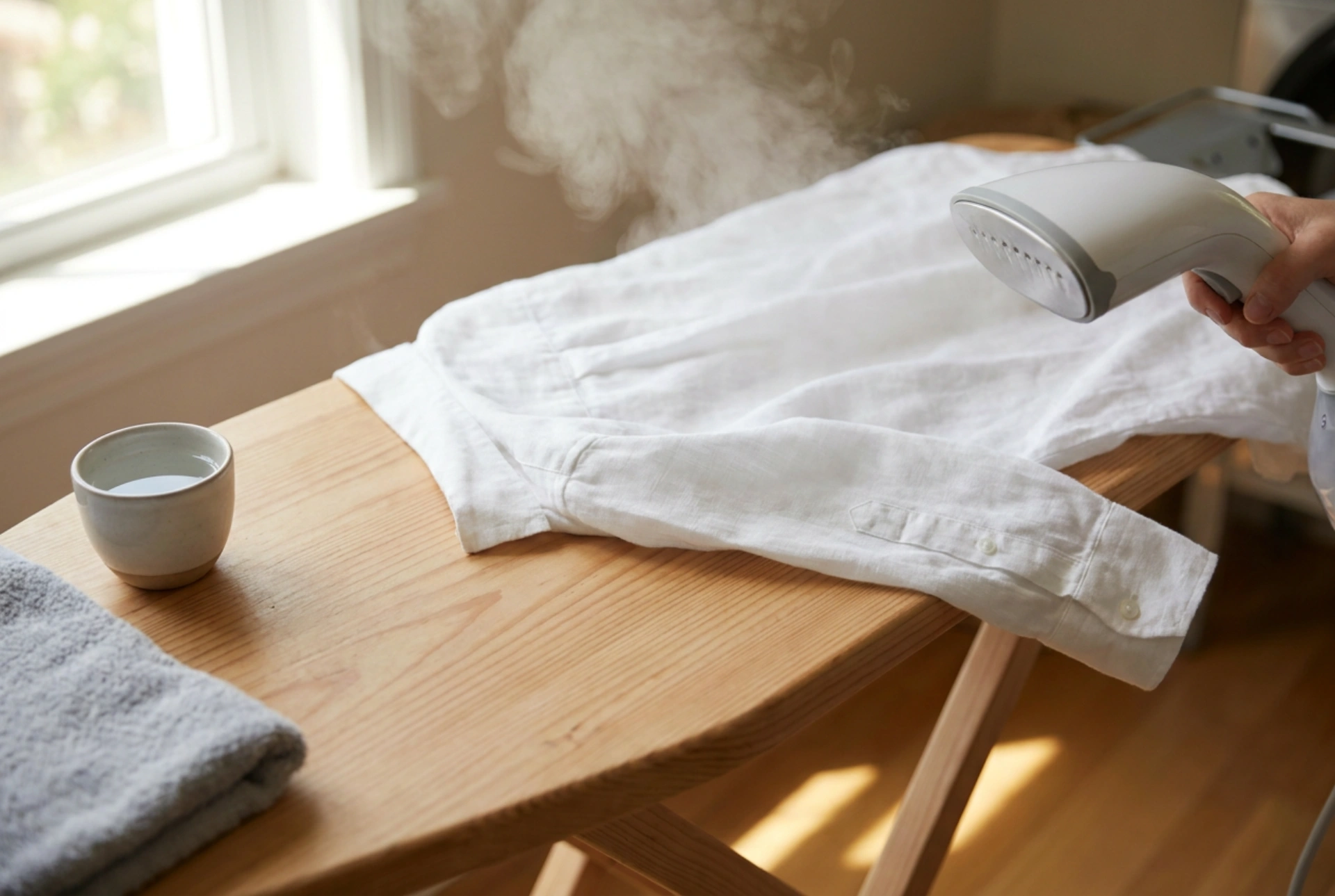 Tabla de planchar de madera: vapor, estabilidad y cuidado