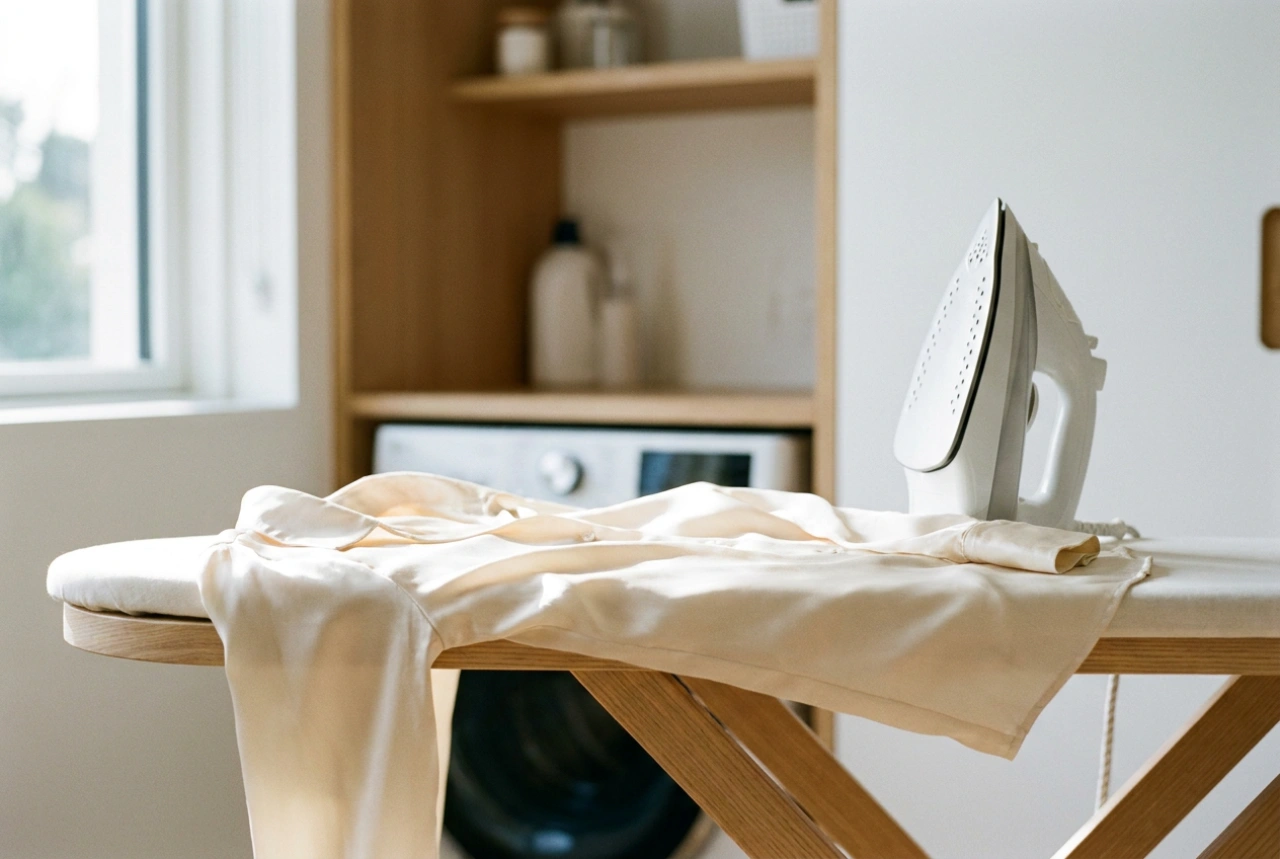 Cómo planchar tejidos delicados con un centro de planchado