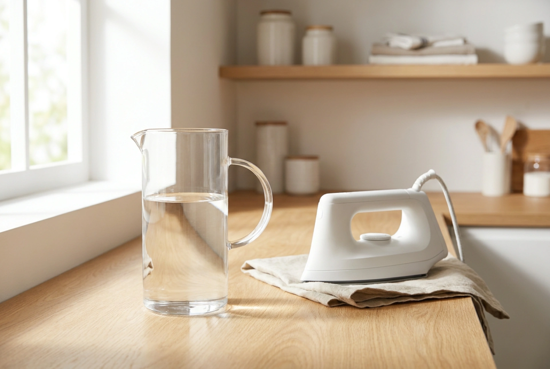 Cómo hacer agua desmineralizada en casa para planchar