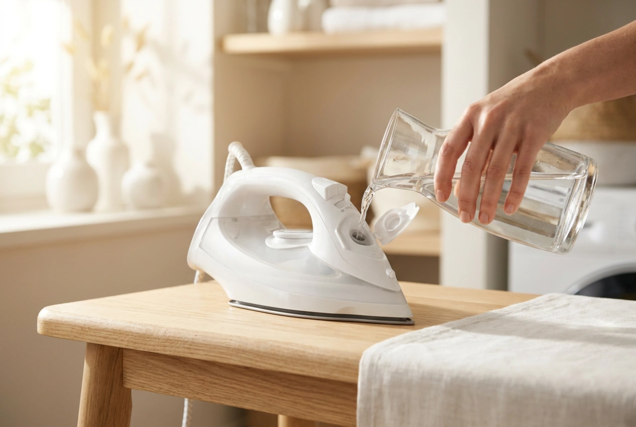 ¿Qué es el agua destilada y realmente conviene usarla en la plancha?