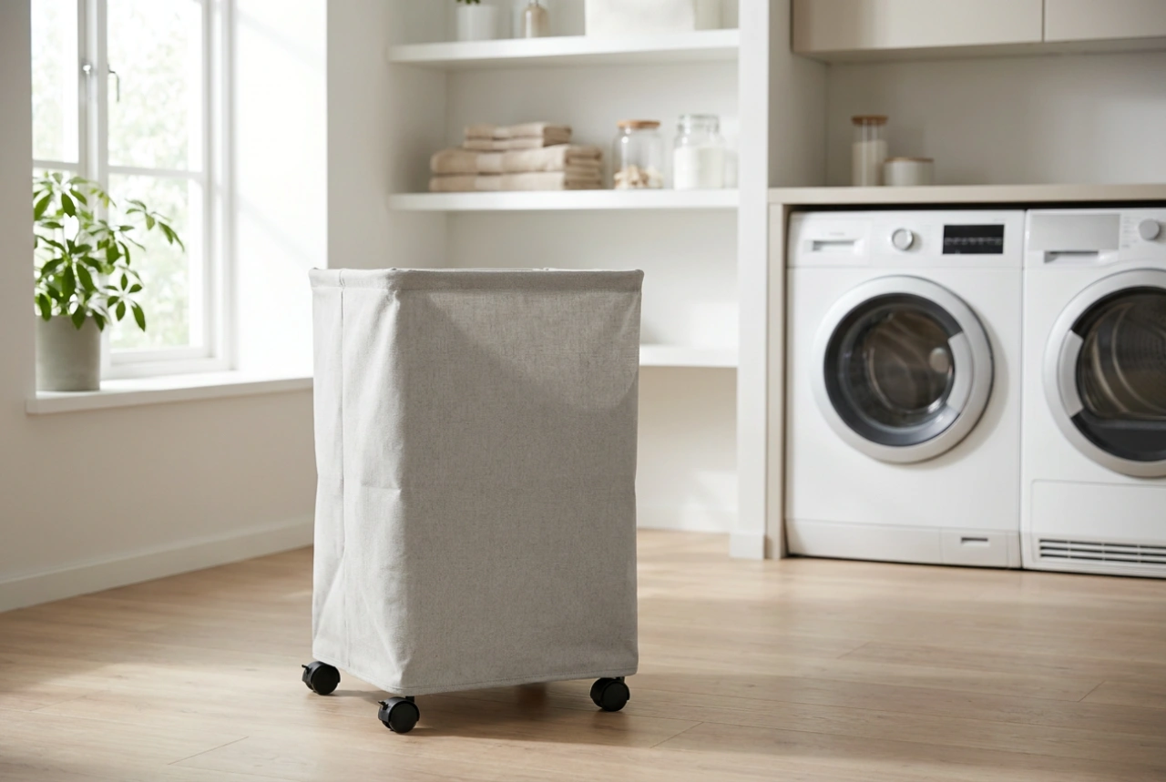 Cómo el cesto de ropa con ruedas optimiza el traslado y cuidado de los textiles