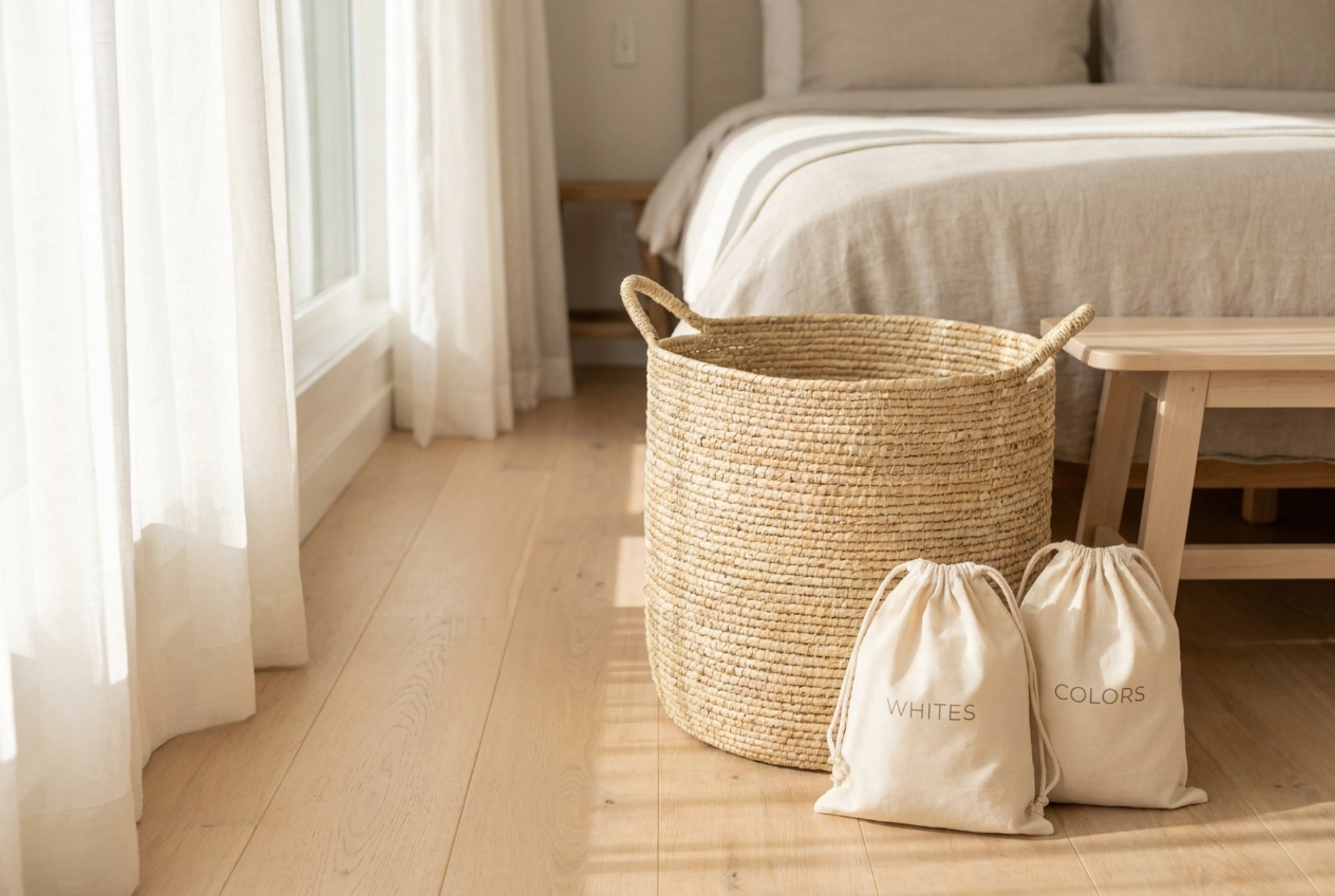 Cestos de ropa elegantes y cómo optimizar la clasificación de los textiles en el hogar