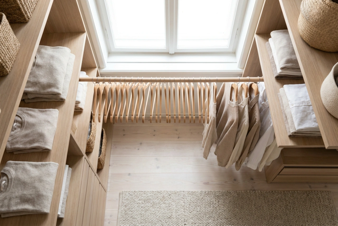 Diseño de armarios desde el interior: las zonas esenciales que no debes pasar por alto