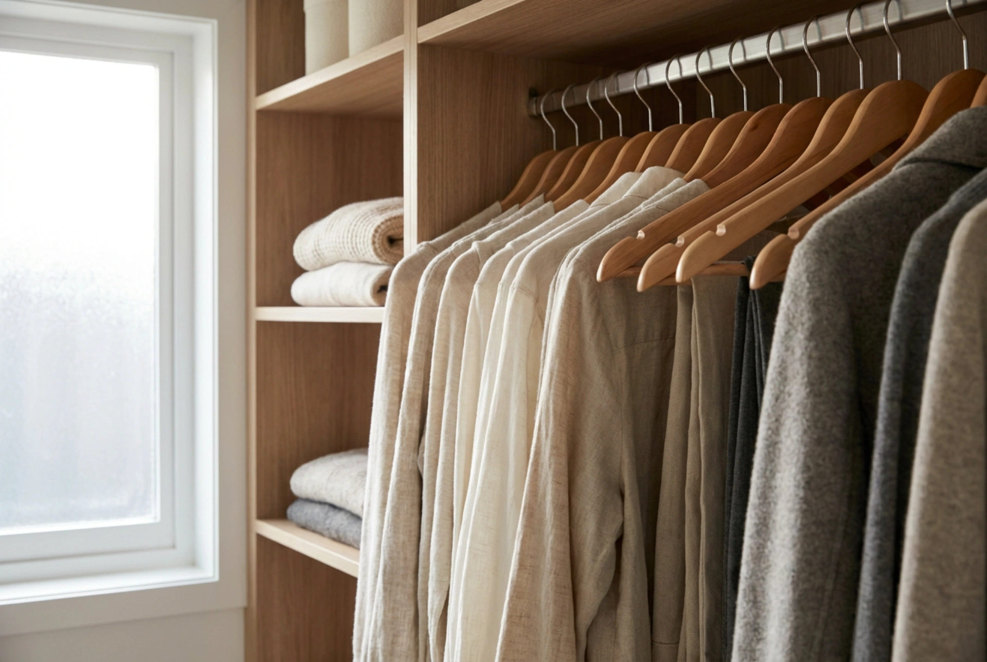 Cómo planificar un armario para colgar ropa sin perder espacio