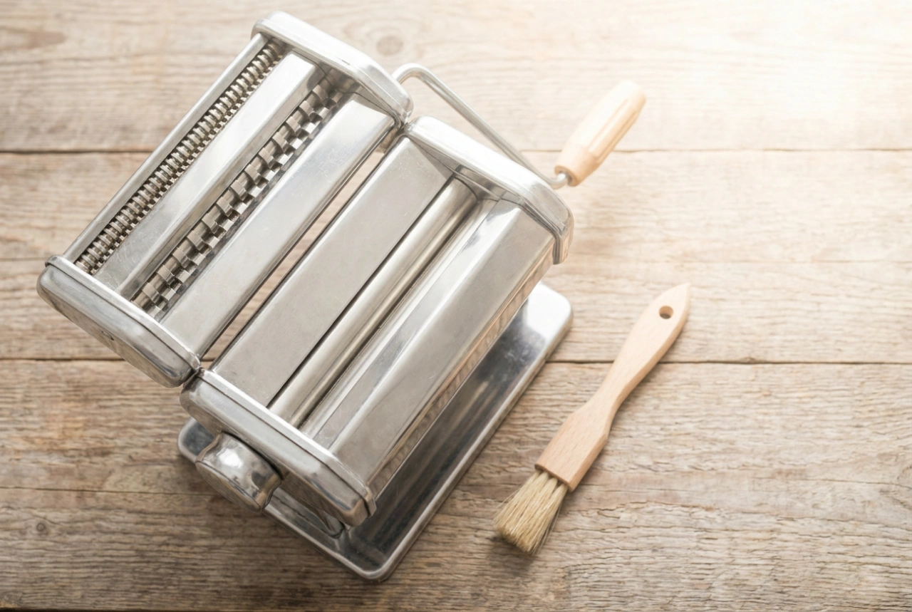 Cómo eliminar los restos de masa de una máquina para cortar pasta