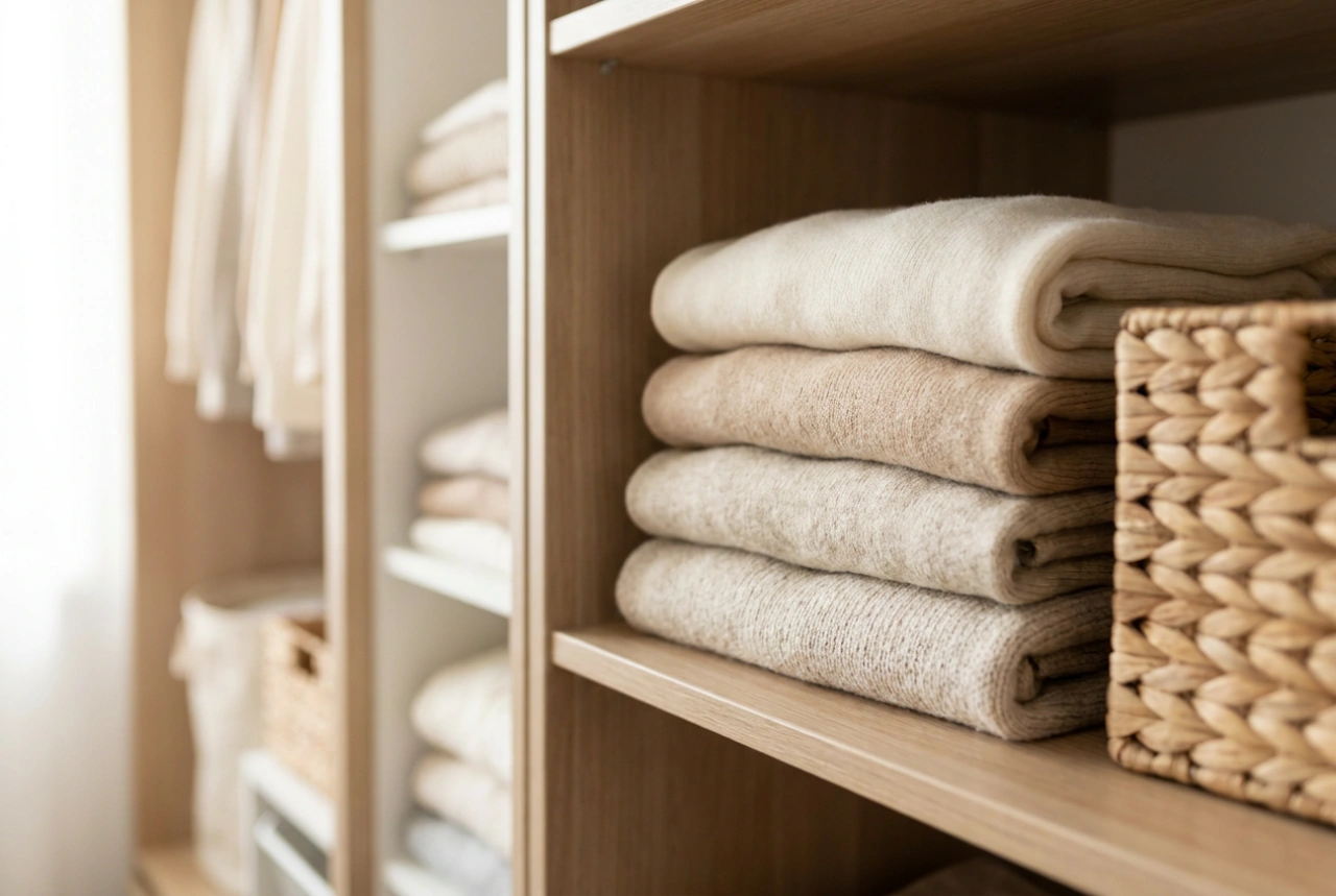 Cómo organizar un armario de ropa en una habitación con poco espacio