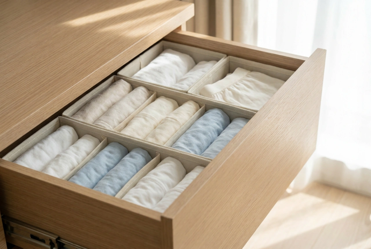 Cómo utilizar un organizador de cajones para ropa interior en el día a día