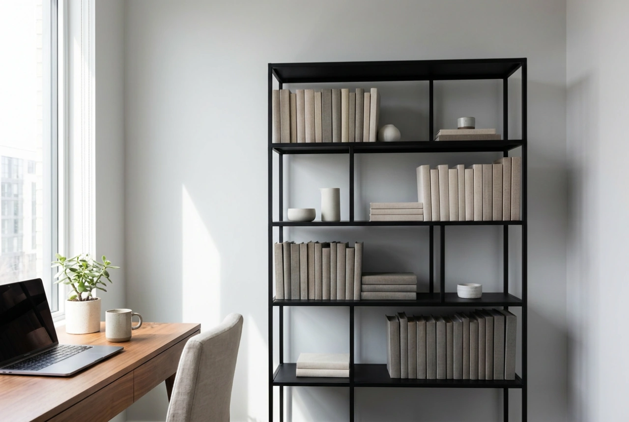 Estanterías metálicas para libros y cómo lograr una biblioteca doméstica estable