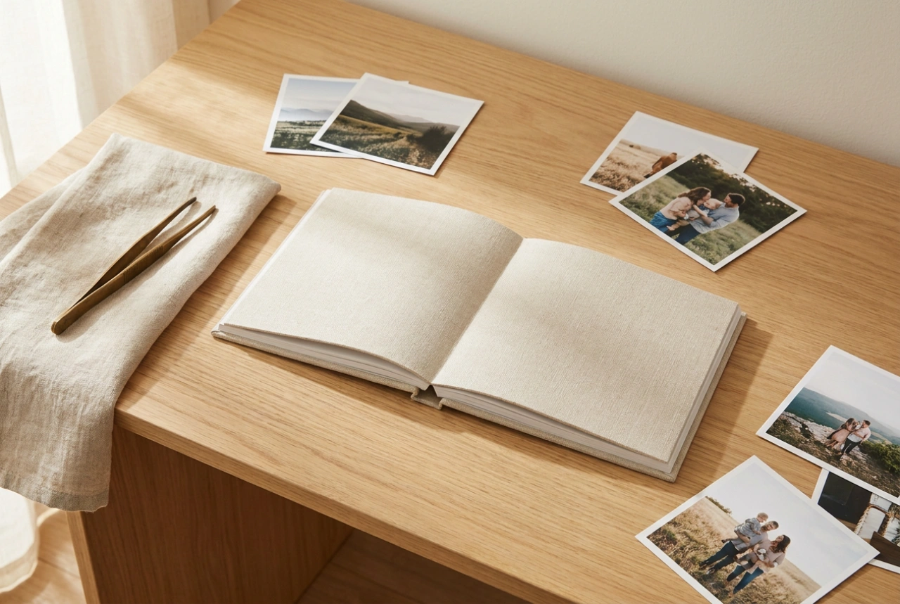 Álbum de fotos personalizado: el arte de organizar y pegar tus imágenes con criterio