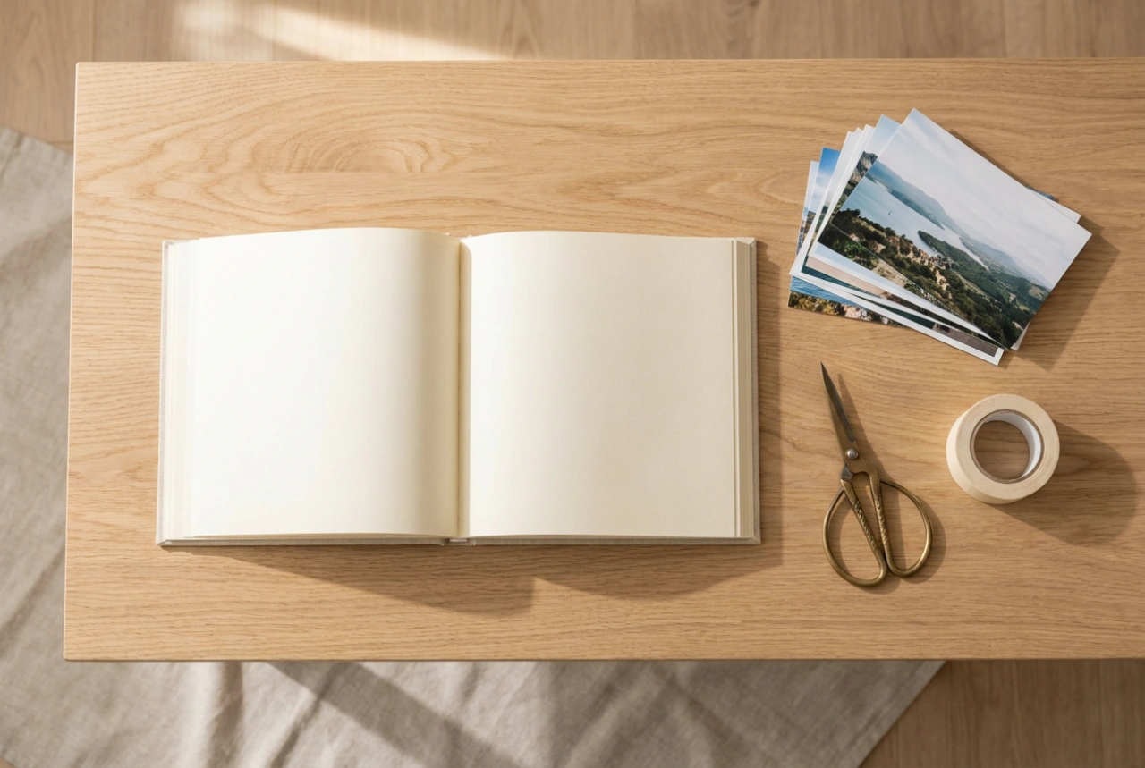 Cómo organizar tus fotos de vacaciones en un álbum físico