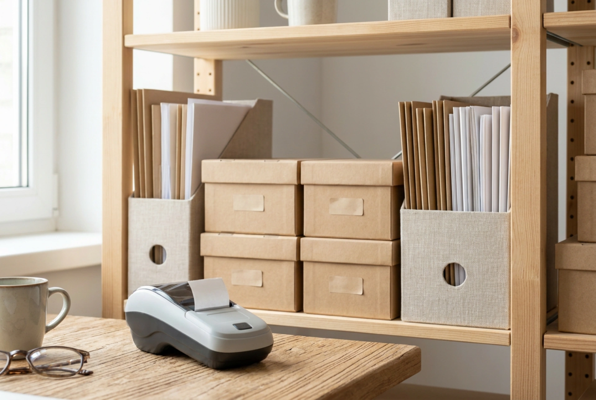 Cómo imprimir etiquetas para optimizar la organización de documentos y cajas