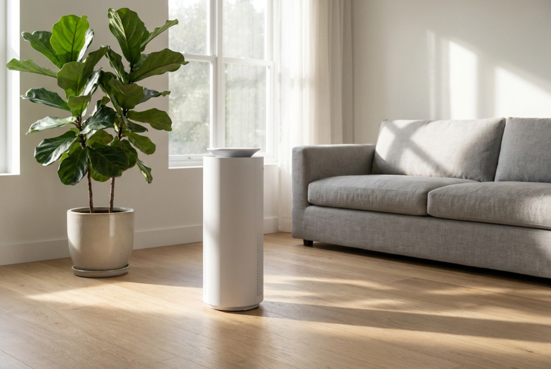 Purificadores de aire con humidificador en el mantenimiento diario del hogar