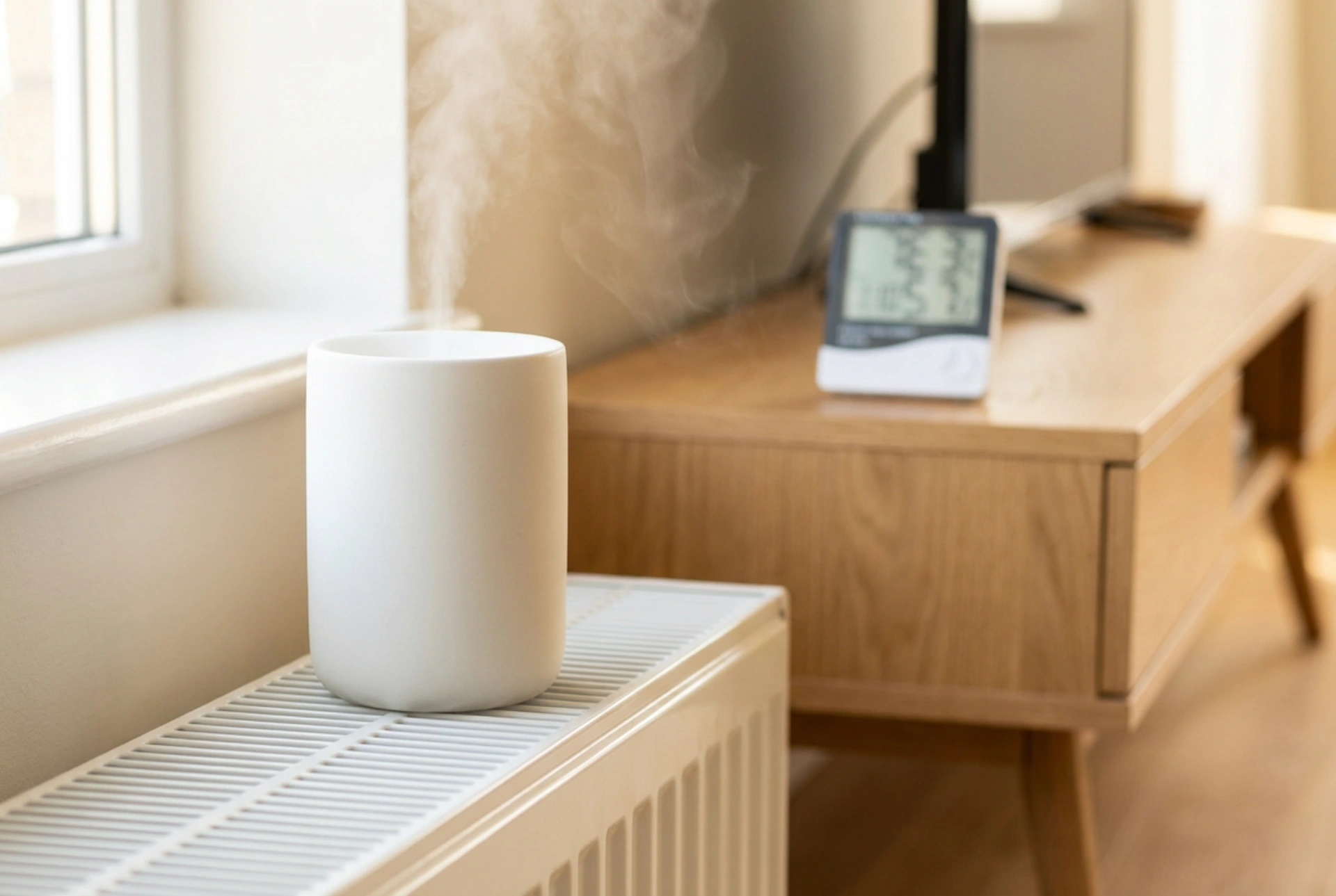 Humidificador para radiador y control sencillo de la humedad en el hogar