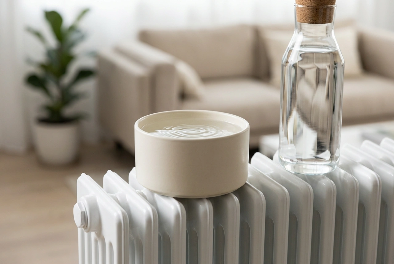 Humidificadores de radiador: ciencia de la evaporación y mantenimiento del agua limpia