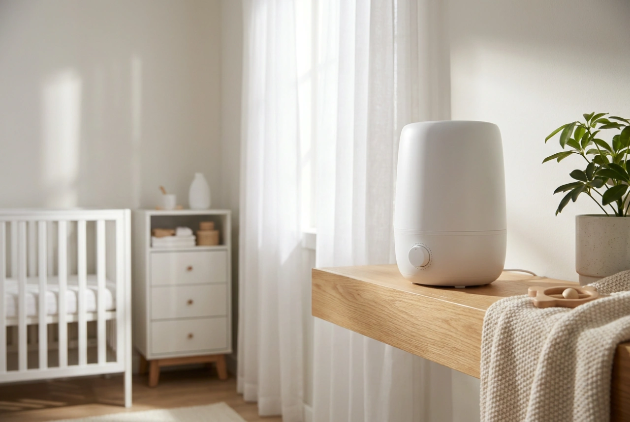 Cómo regular y elegir la humidificación del aire en la habitación infantil