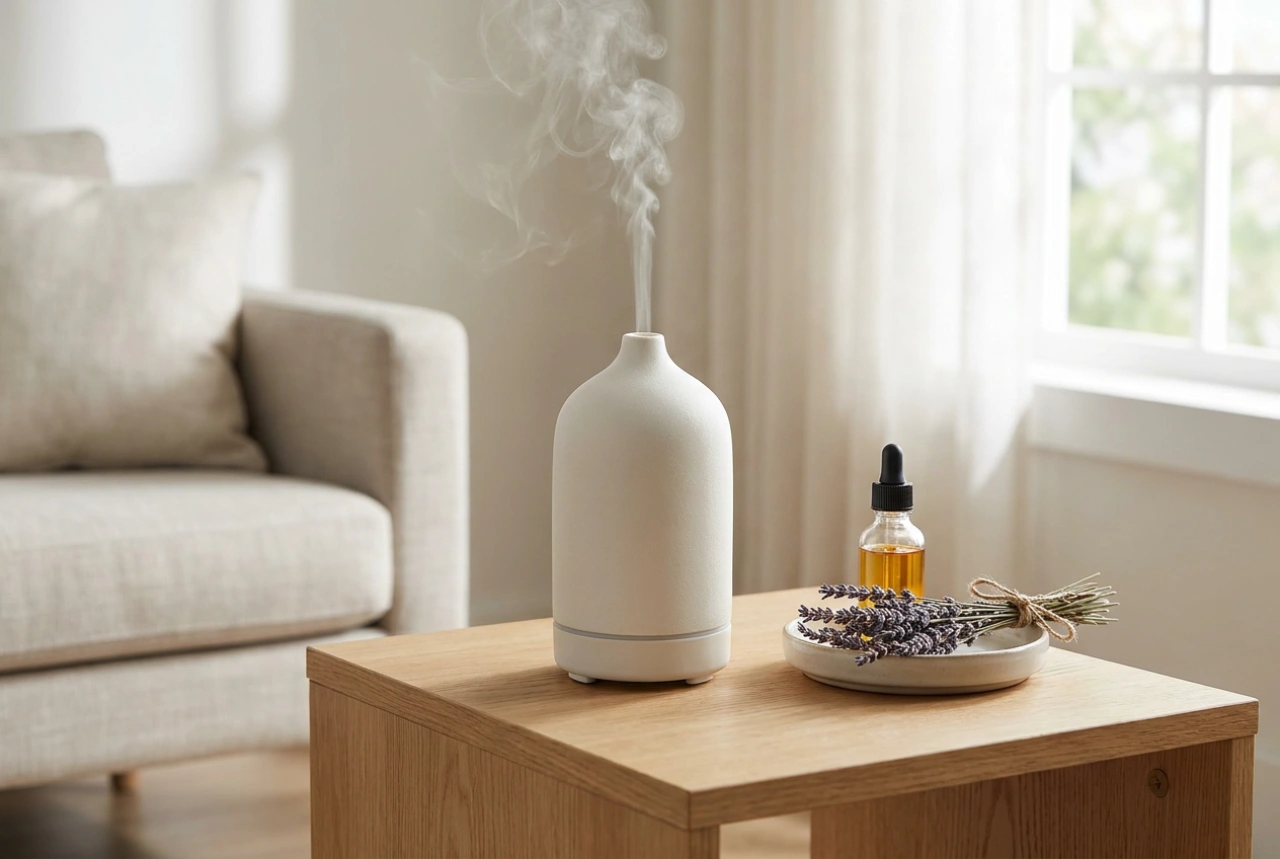 Humidificador con difusor y las reglas para un aroma seguro