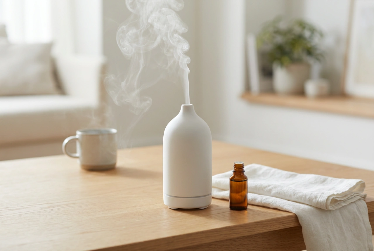 Cómo usar aceites esenciales en el humidificador sin obstruir el aparato