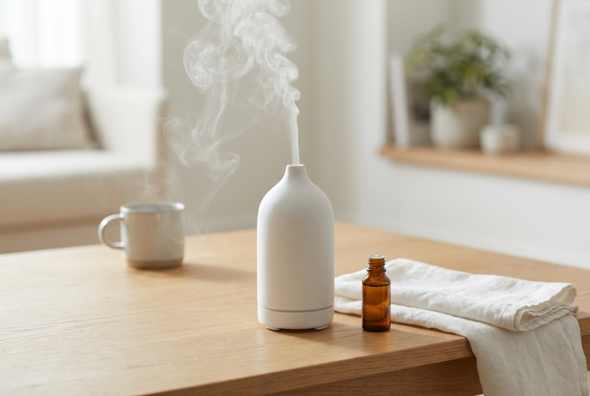 Cómo usar aceites esenciales en el humidificador sin obstruir el aparato