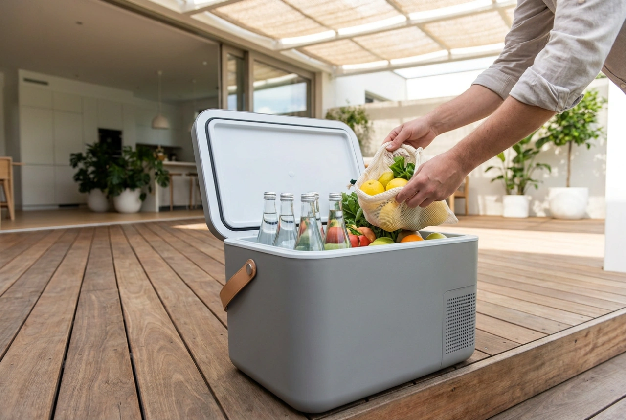 Cómo utilizar una nevera portátil con batería para optimizar el frío