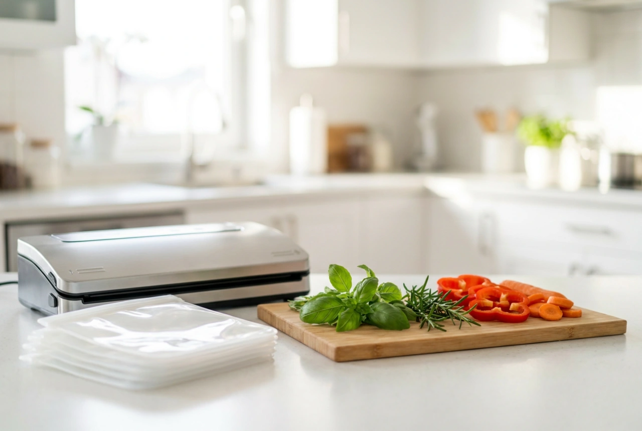 Envasadora al vacío de alimentos y normas para un sellado higiénico