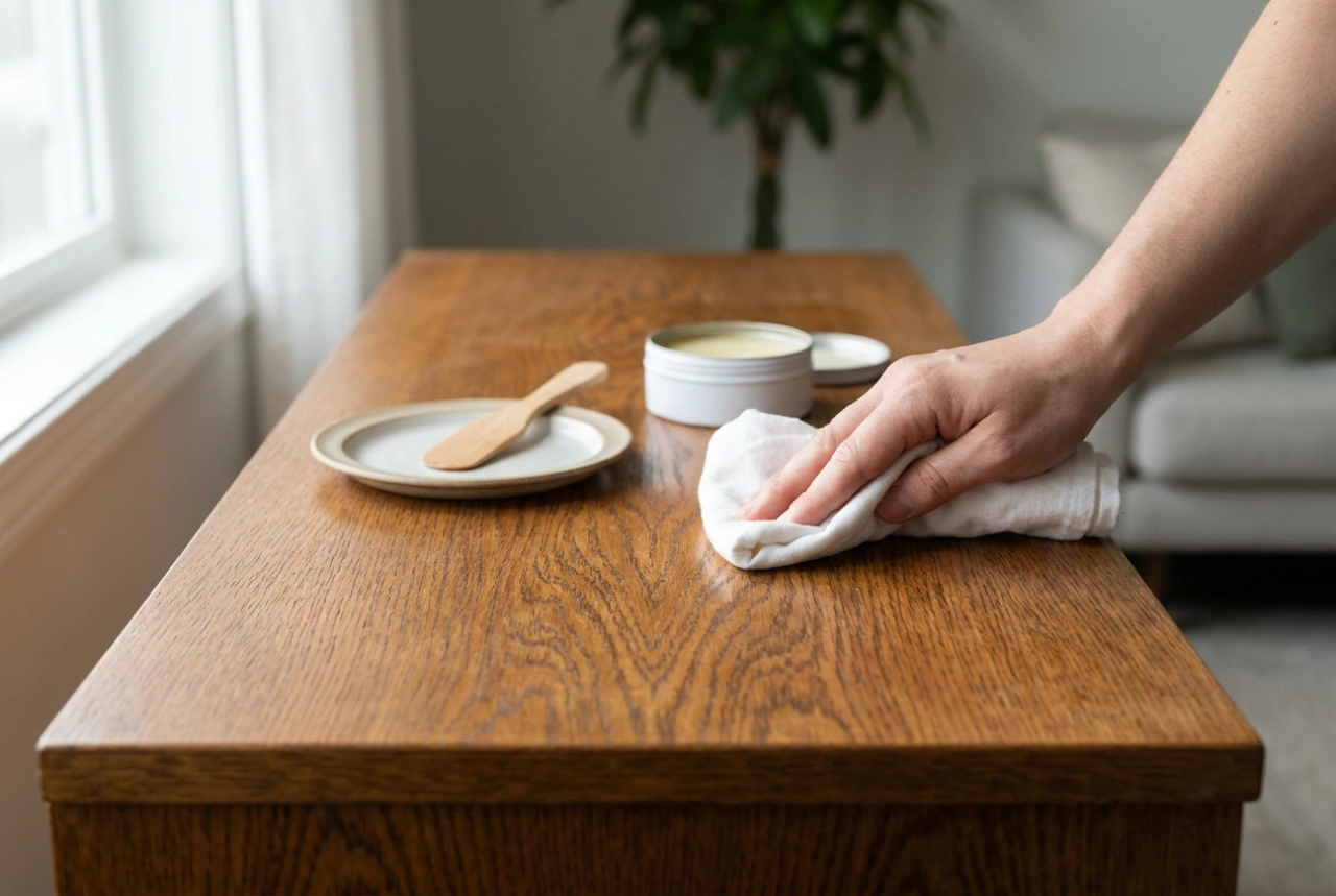 Cera de restauración para muebles: técnicas para eliminar pequeños roces y desgastes