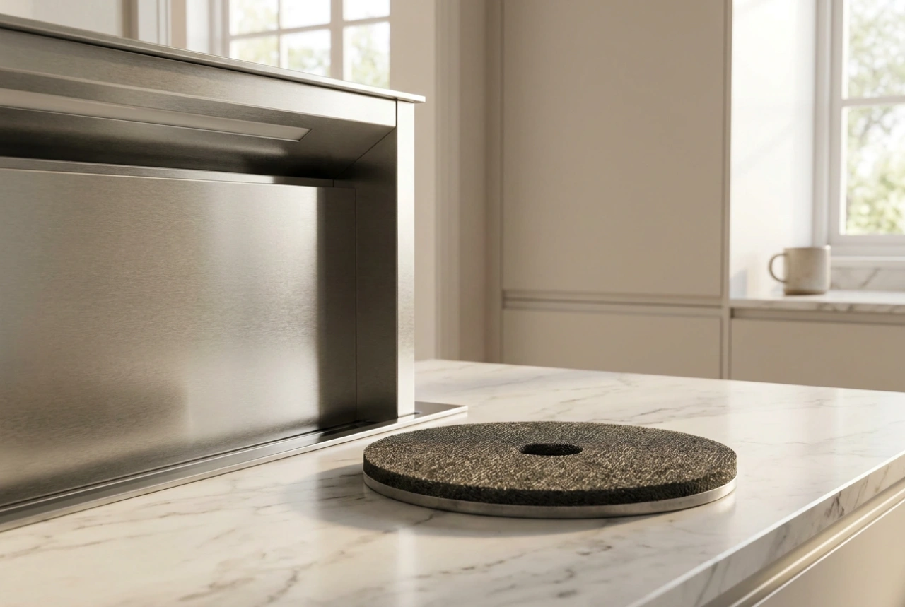 Cómo funciona una campana con filtro de carbón activo y cuándo es ideal para la cocina