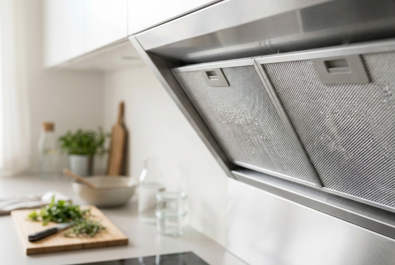 Filtro de carbón activo para campana extractora y control sencillo de su desgaste tras cocinar intensamente