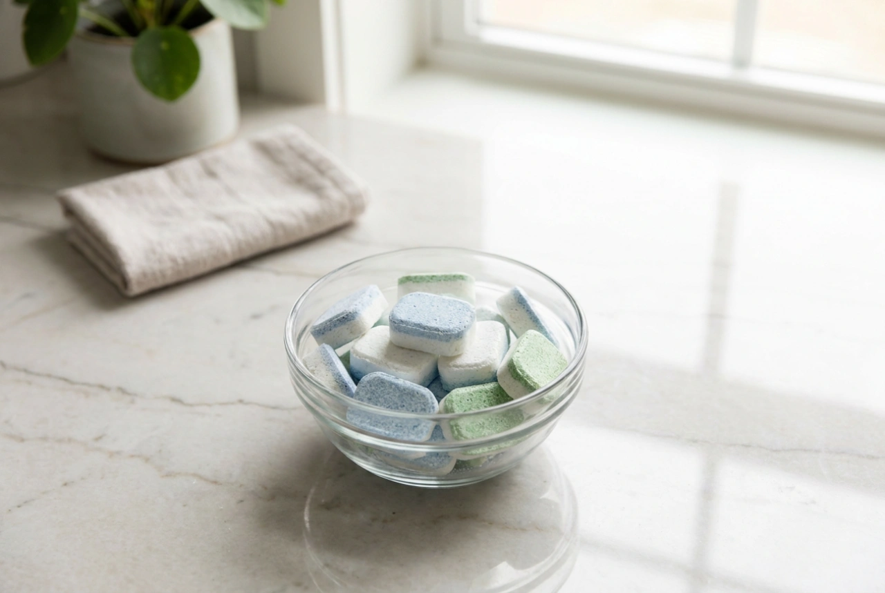 Cómo identificar pastillas para el lavavajillas eficaces sin pagar de más