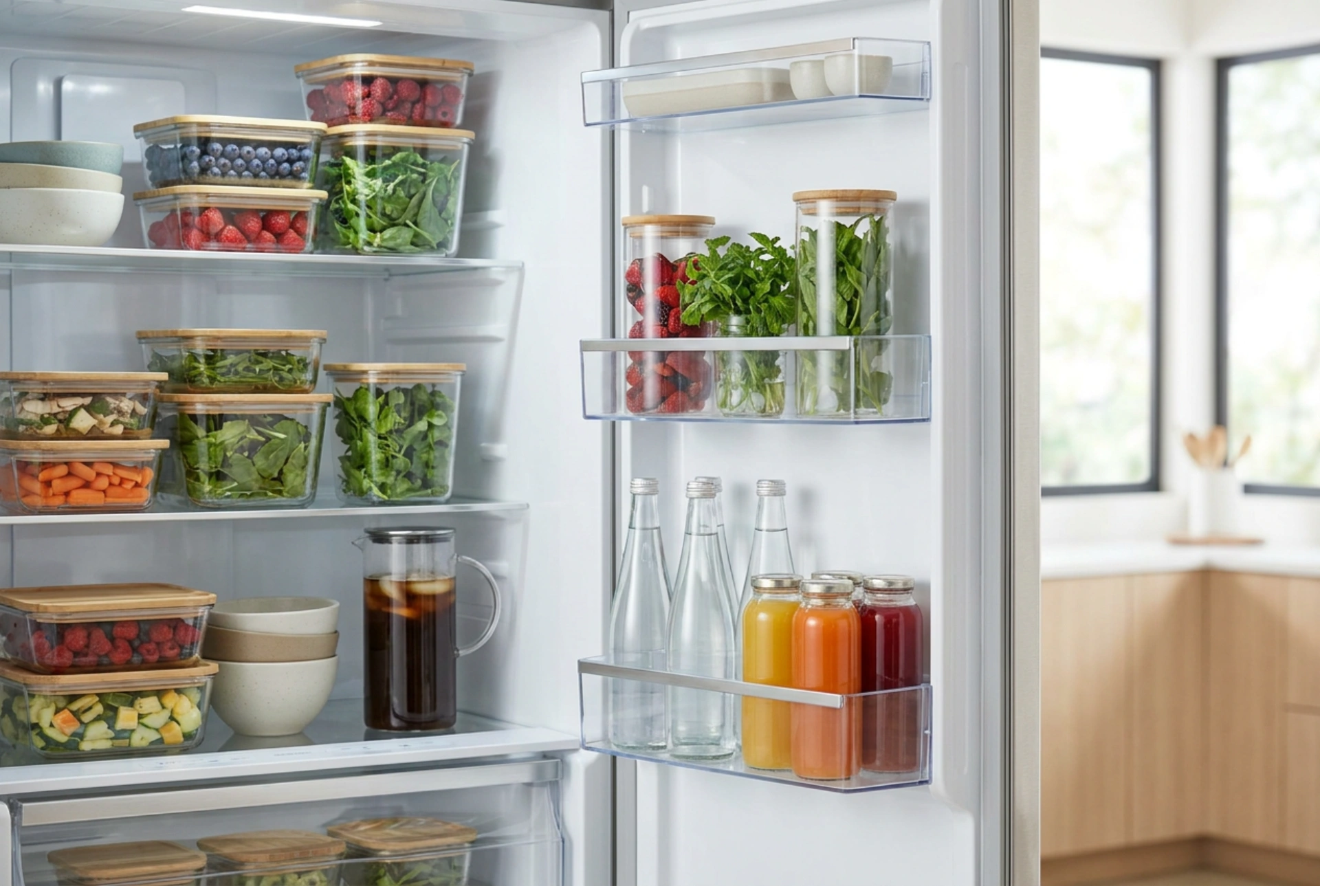 Frigoríficos sin congelador: optimización del espacio y conservación de alimentos