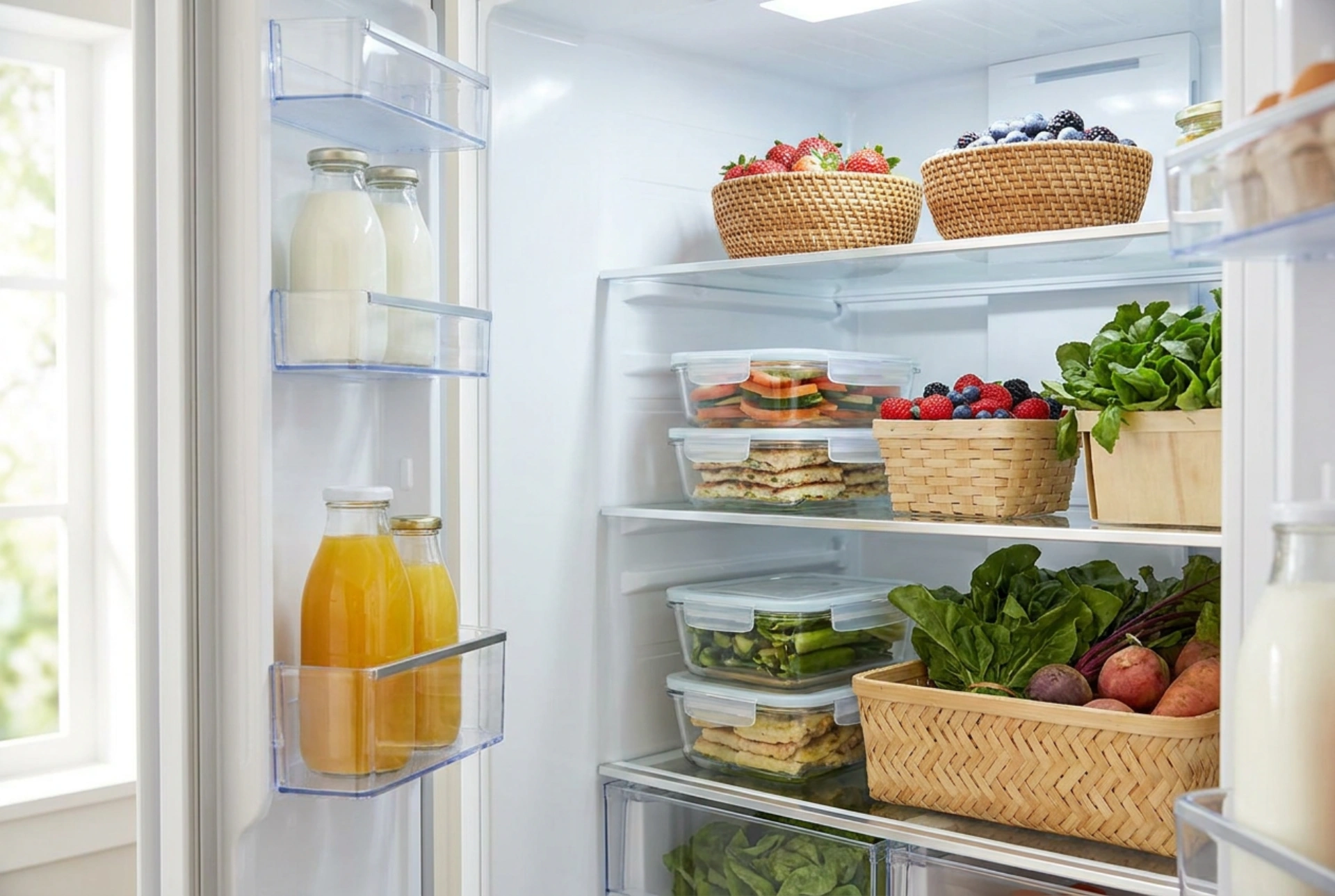 Frigoríficos integrables de gran anchura y principios de distribución ergonómica