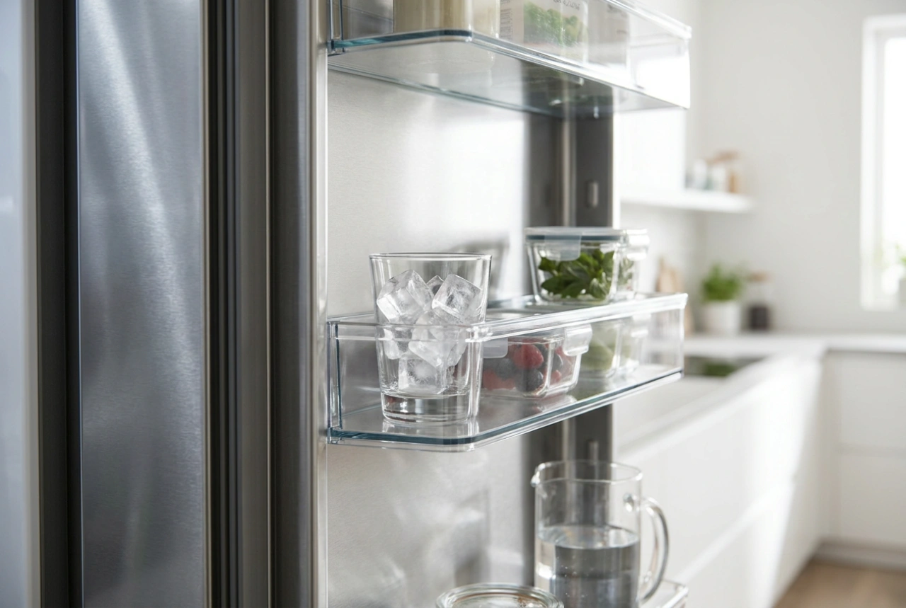 Cómo mantener un refrigerador de doble puerta con fabricador de hielo