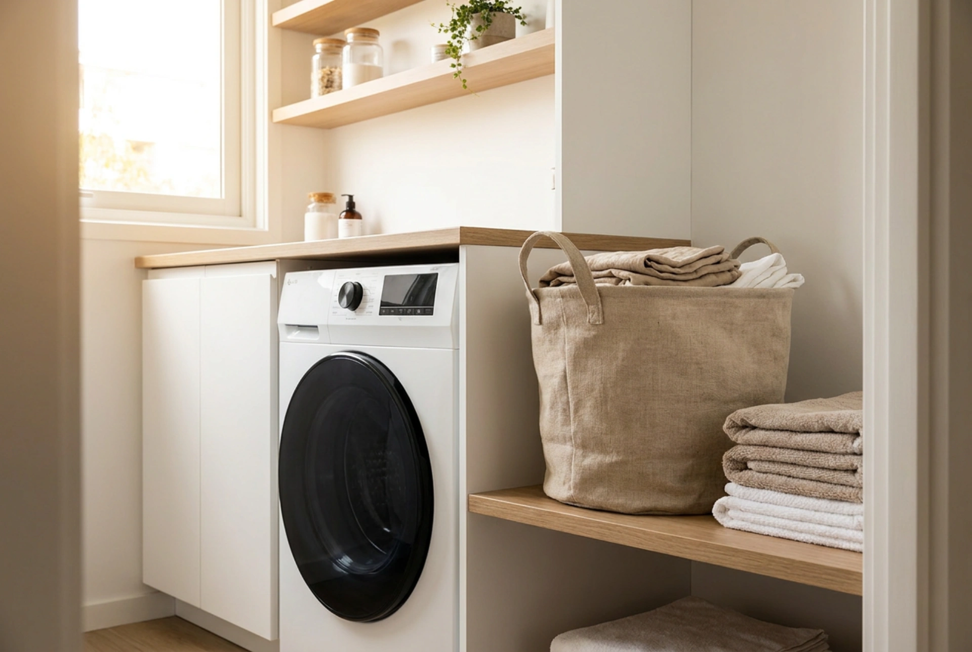 Lavasecadora para el lavado diario en pisos pequeños: cómo optimizar su rendimiento